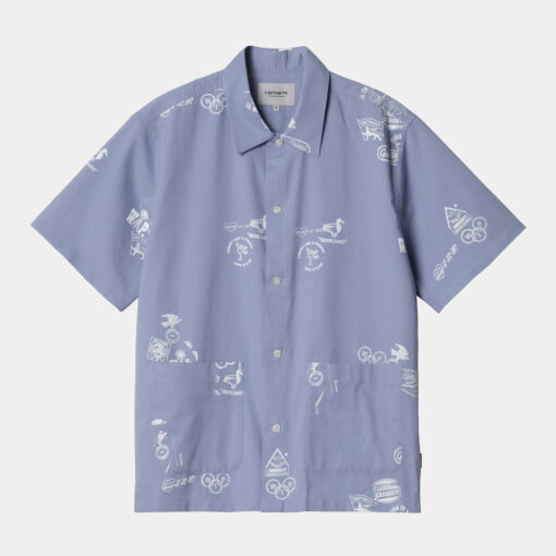 Carhartt Stamp Shirt Blue